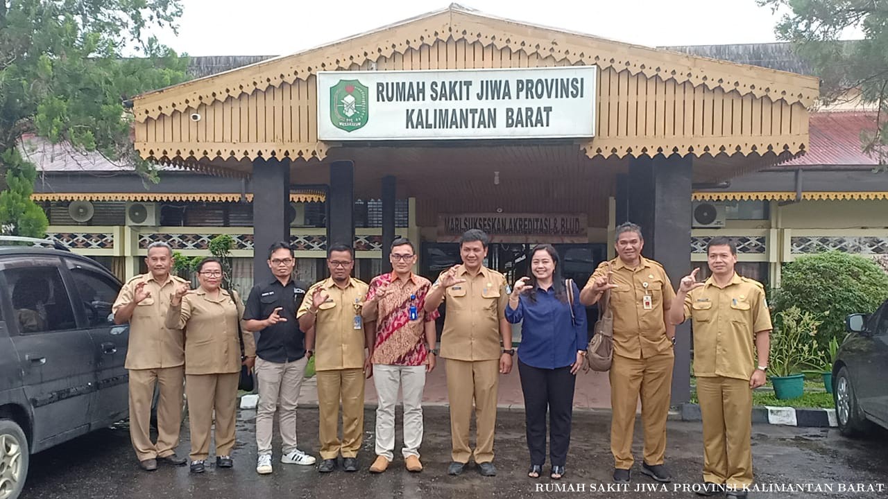 Visitasi Oleh Komisi Informasi Publik Provinsi Kalimantan Barat Ke Rumah Sakit Jiwa Provinsi Kalbar
