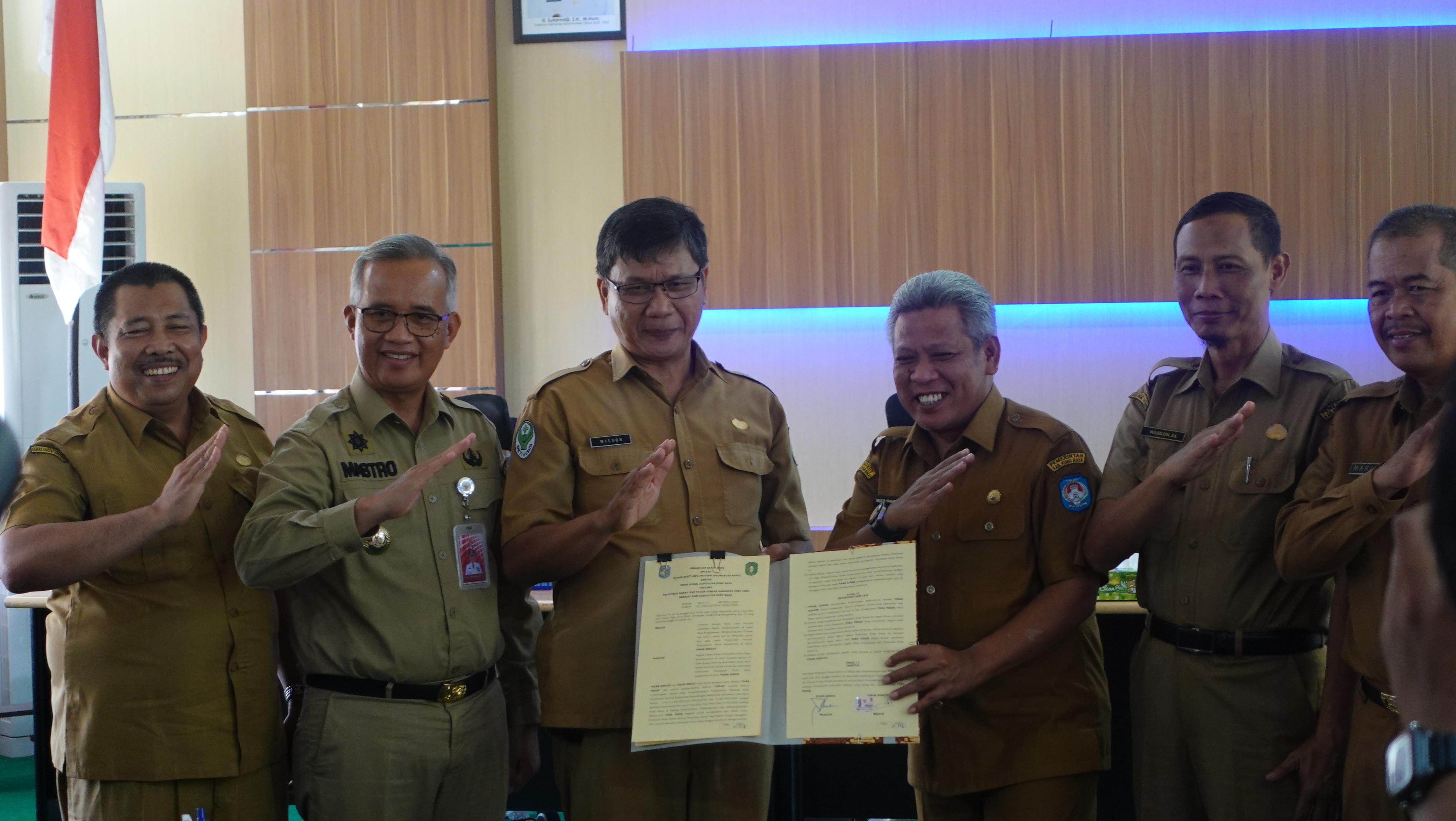Penandatanganan Perjanjian Kerja Sama Antara Rumah Sakit Jiwa Provinsi Kalimantan Barat Dengan Dinas Sosial Kabupaten Kubu Raya
