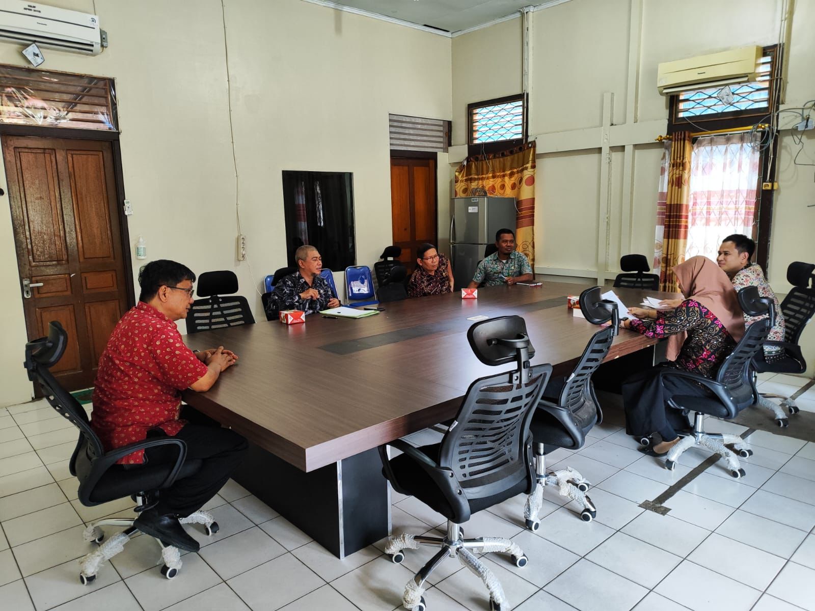 Kunjungan Biro Perekonomian Sekretariat Daerah Provinsi Kalbar dalam Rangka Monitoring dan Evaluasi BLUD Rumah Sakit Jiwa Provinsi Kalimantan Barat