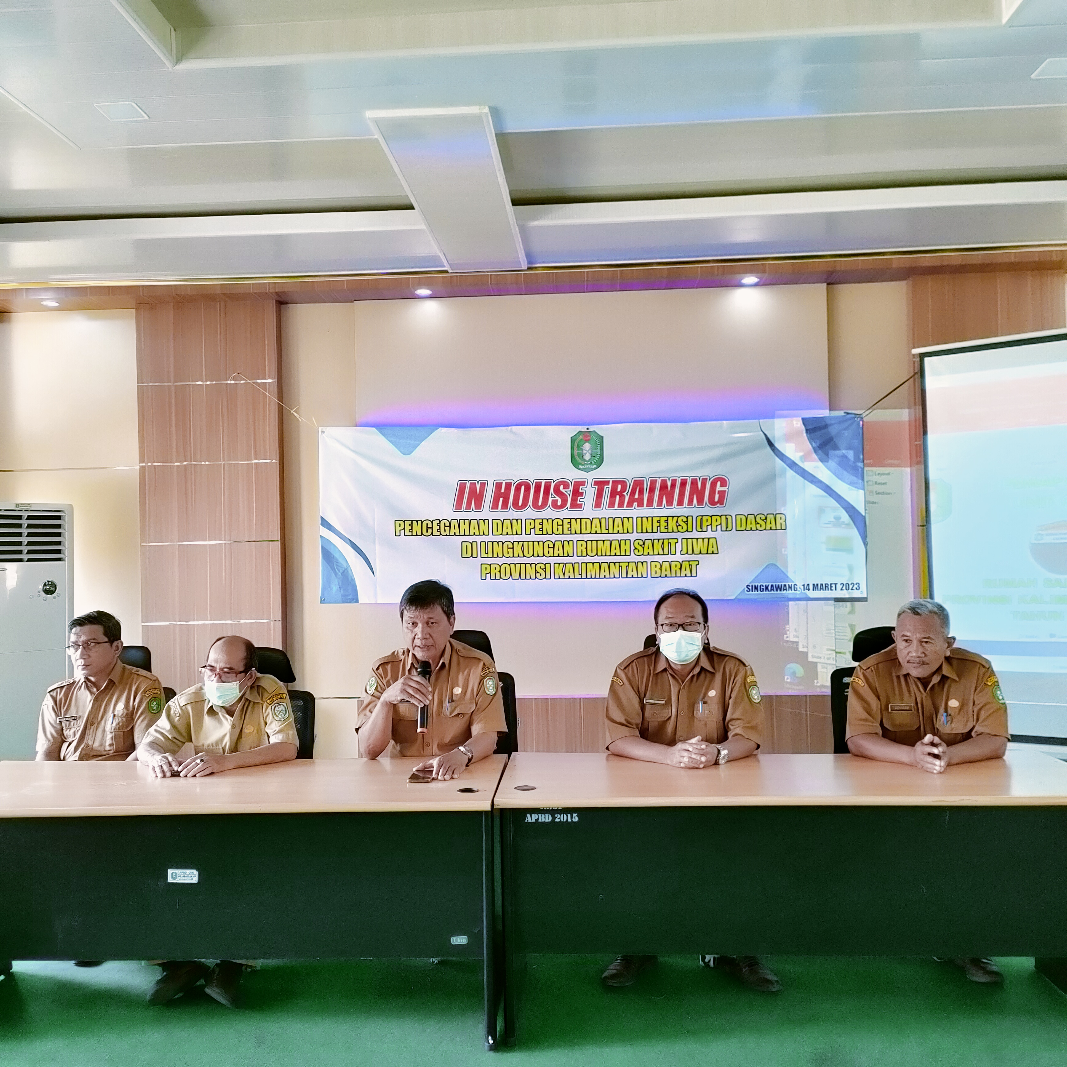 Pelatihan PPI Dasar di Rumah Sakit Jiwa Provinsi Kalimantan Barat