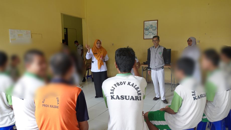 Langkah Bersama Menuju Pemulihan: Kegiatan Edukasi Kolaboratif di Ruang Kasuari Rumah Sakit Jiwa Provinsi Kalimantan Barat