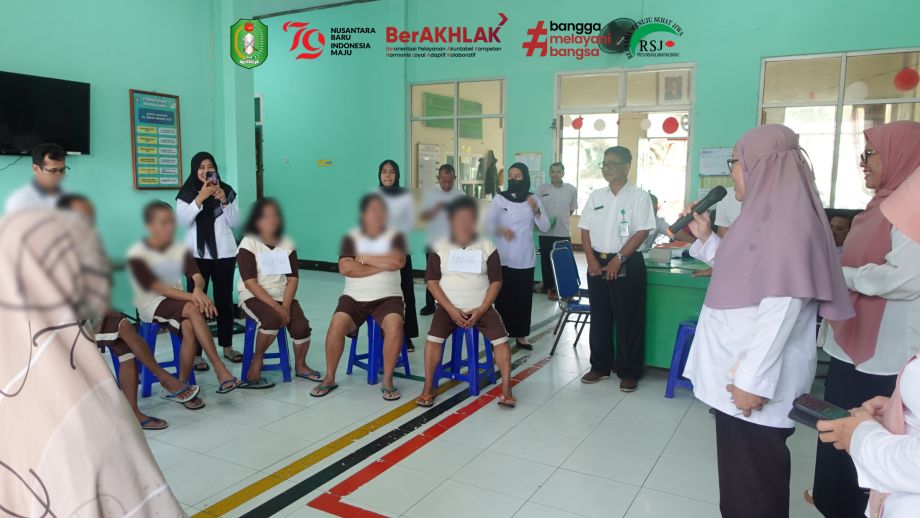 Kegiatan Edukasi Kolaboratif di Ruangan Gaharu Rumah Sakit Jiwa Provinsi Kalimantan Barat